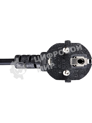 Кабель комп - розетка 220V EU (угловой) 3GX1,5мм2, 1,8m, медь, Telecom