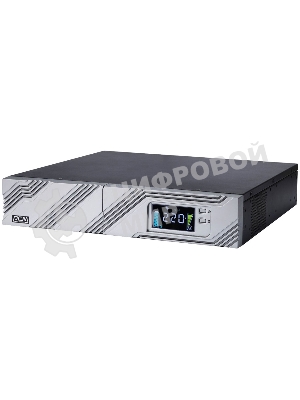 Источник бесперебойного питания Powercom Smart King RT SRT-2000A LCD 1800Вт 2000ВА черный