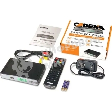 Приставка для цифрового ТВ Cadena CDT-2351SB черный, DVB-T2, DVB-T, HDMI, USB 2.0