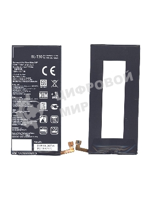 Аккумуляторная батарея BL-T30 для LG Fiesta 4500mAh/17.33Wh 3,85V