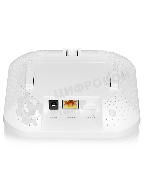 Точка доступа Zyxel NebulaFlex NWA50AX PRO, WiFi 6, 802.11a/b/g/n/ac/ax (2,4 и 5 ГГц), MU-MIMO, антенны 3x3, до 575+2400 Мбит/с, 1xLAN 2.5GE, PoE, без поддержки Captive portal и WPA-Enterprise, защита от 4G/5G, БП в комплекте