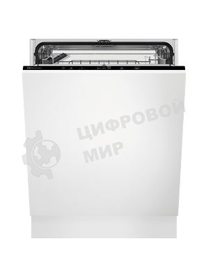 Встраиваемая полногабаритная посудомоечная машина Electrolux EEA727200L, без фасада, электронное управление со световыми индикаторами, 13 комплектов, 5 программ