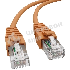 Патч-корд NTSS NTSS-PC-UTP-RJ45-5e-0.15-LSZH-OR NTSS-PC-UTP-RJ45-5E-0.15-LSZH UTP RJ-45 вил.-вилка RJ-45 cat.5e 0.15м оранжевый LSZH (уп.:1шт)