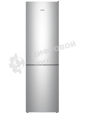 Холодильник Atlant XM-4624-181 серебристый двухкамерный 228/119л морозилка снизу