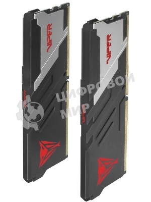 Оперативная память Patriot Viper Venom, DDR5, 32GB (2x16GB), 5600MHz, CL36, DIMM, с радиатором, черный