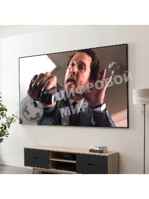 Экран Cinema S'OK 16:9 135' настенно-потолочный,  на раме, 298x168см, рама черный бархат, полотно белый ПВХ