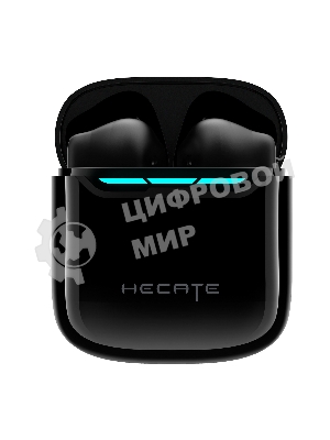 Игровая гарнитура TWS Edifier Hecate GM3 Plus черный, вкладыши, Bluetooth, до 5.5 ч
