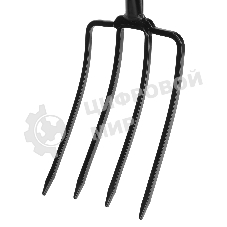 Вилы 4-х рогие, Palisad LUXE садово-огородные, 180х280х1200 мм, цельнометаллические, кованые