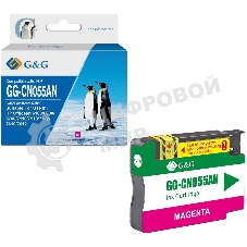 Картридж струйный G&G GG-CN055AN пурпурный (14 мл) для HP Officejet 6100/6600/6700/7110/7510/7610/7612