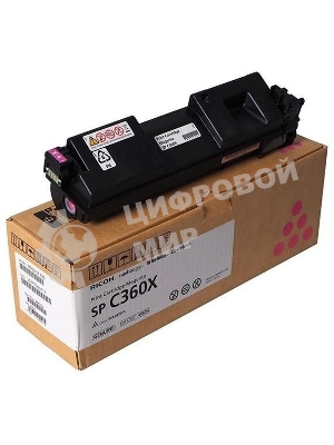 Картридж лазерный тип SP C360X малиновый для Ricoh SP C361SFNw (9K, только для МФУ)