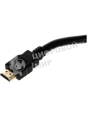 Кабель аудио-видео Lazco WH-141 HDMI (m)/DVI-D(m) 15м. позолоченные контакты черный (WH-141(15M))