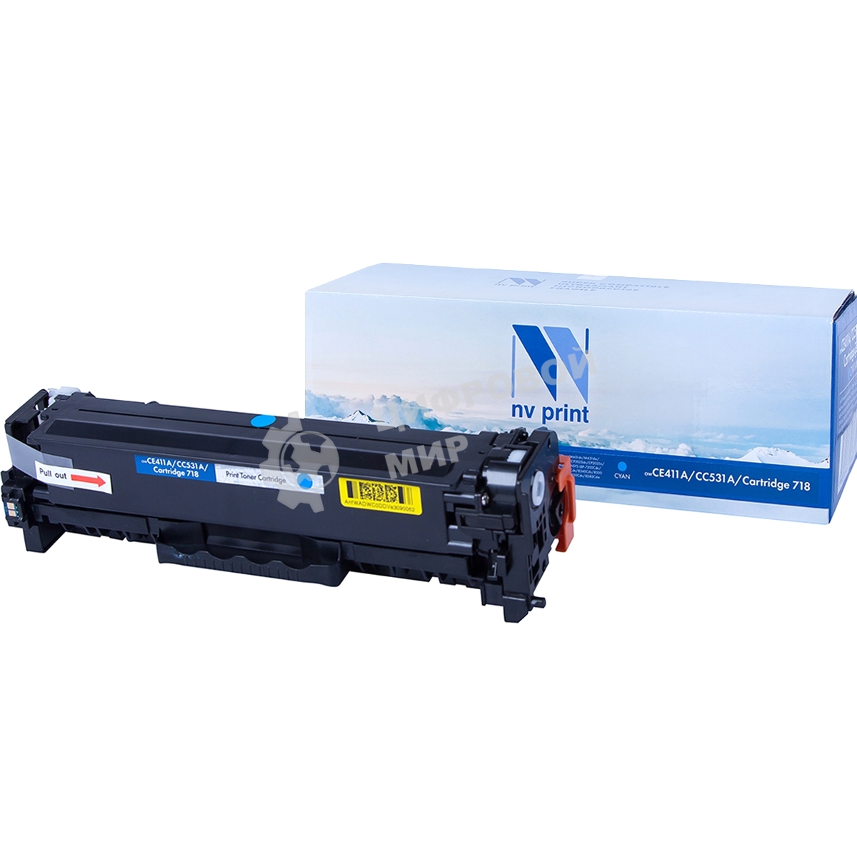 Картридж лазерный NVPrint совместимый HP CE411A/CC531A/Canon 718 Cyan для LaserJet Color M351a/M375nw/M451dn/M451dw/M451nw/M475dn/M475dw/CP2025/CP2025dn/CP2025n/MFP-CM2320fx/CM2320n/Canon i-SENSYS LBP-7200Cdn/7210Cdn/7660Cdn/7680Cх/MF8330Cdn/8340Cdn/8350Cdn/8360Cdn/8380Cdw/8540Cdn/8550Cdn/8580Cdw (2800k)
