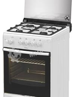 Плита газовая Darina 1B1 GM 441 008 W белый/черный, конфорок 4 шт, духовка 50 л, 50 см x 85 см x 51 см
