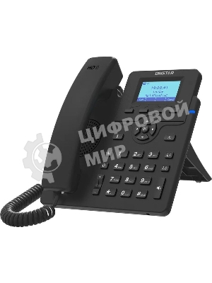 Телефон IP Dinstar C60U черный