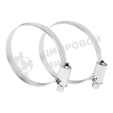 Хомут стальной Rexant червячный 40-60