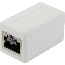Адаптер-соединитель Vention RJ45 F/RJ45 F 8p8c кат. 6 белый