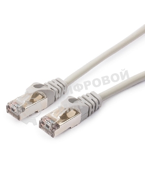 Патч-корд FTP Cablexpert cat.5e, 2м, литой, многожильный серый