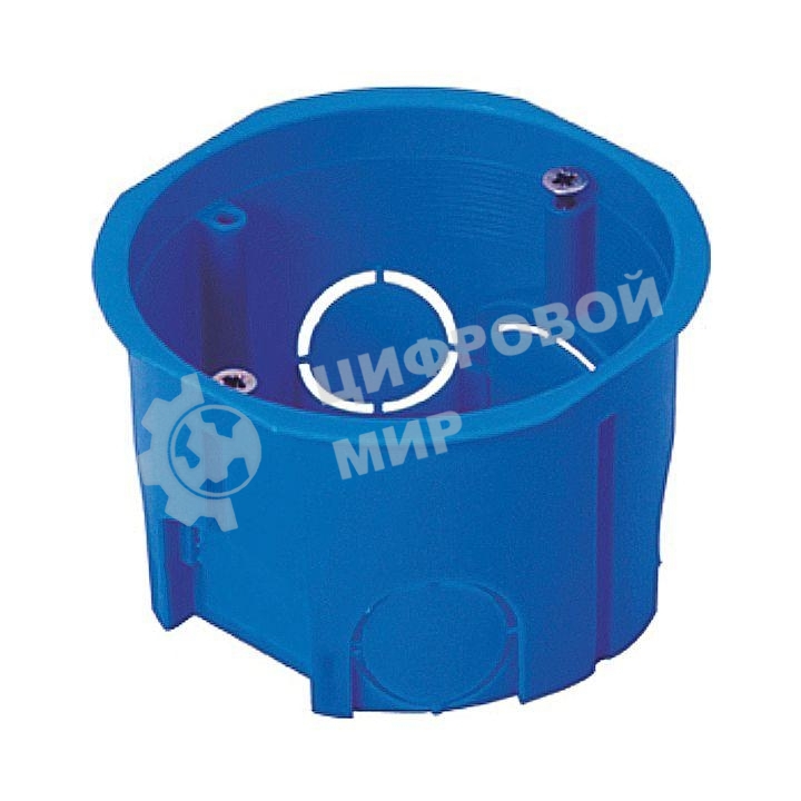 Коробка установочная КМТ-010-033 для твердых стен 68х45 полипропилен винты IP20 EKF plc-kmt-010-033