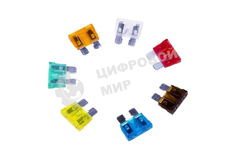 Набор автомобильных предохранителей Rexant 