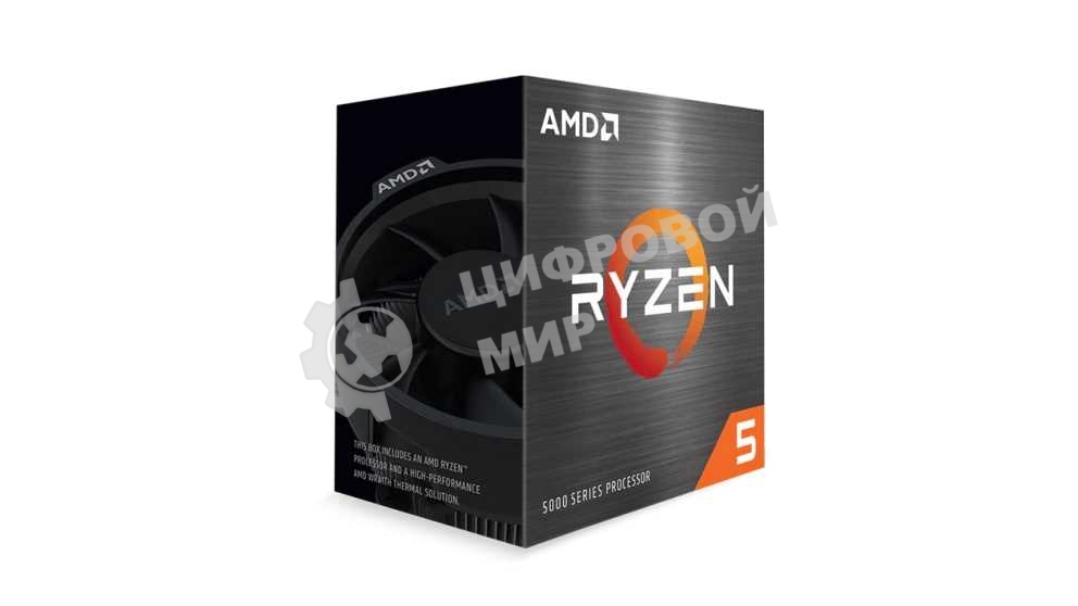 Процессор AMD Ryzen 5 6C/12T 5600G (4.4GHz, 19MB,65W,AM4) box with Wraith Stealth Cooler and Radeon Graphics