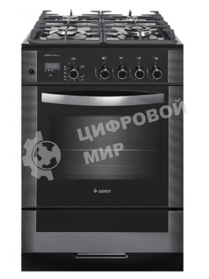 Плита газовая Gefest ПГ 6500-04 0244 черный, конфорок 4 шт, духовка 52 л, 60 см x 85 см x 60 см
