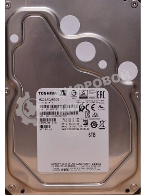 Жесткий диск Toshiba HDD SATA3 6Tb 3.5