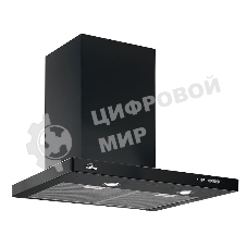 Вытяжка каминная Elikor Квадра 60П-650-К3Д черный, 60 см, 650 куб. м/ч, 56 дБ
