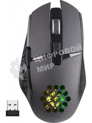 Мышь беспроводная Defender Glory GM-514 черный, 3200 dpi, радиоканал, USB, кнопки - 7
