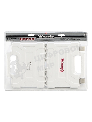 Набор сверл Matrix комб., мет. 1-6,5 мм, бет. 4-8 мм, дер. 4-10 мм, перк, бит. 20 шт, адап, гол. 2 шт, зенк, 50 пр.