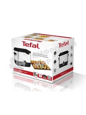 Фритюрница Tefal FF220015 1000Вт серебристый/черный