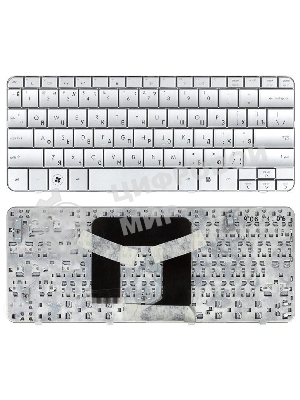 Клавиатура для ноутбука HP Mini 311 Pavilion DM1 DM1-1000 DM1-1100 DM1-2000 серебристая