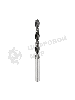 Сверло по дереву Kranz 8х115 мм, цилиндрический хвостовик