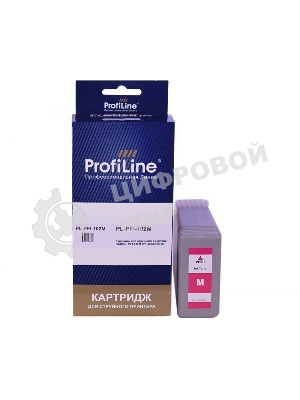 Картридж струйный ProfiLine PL-PFI-102M для принтеров Canon IPF510/IPF605/IPF610/IPF650/IPF655/IPF710/IPF750/IPF755/IPF760/IPF766 с чернилами Magenta