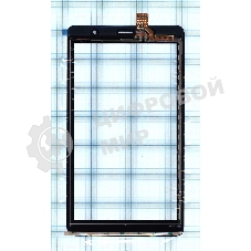 Сенсорное стекло (тачскрин) для Alcatel 9013x черное