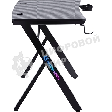 Стол игровой Defender GAMING AROX RGb черный