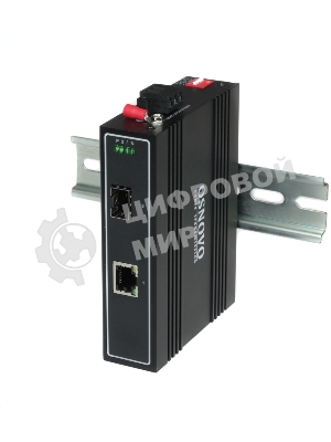 Медиаконвертер OSNOVO Промышленный компактный медиаконвертер GE, 1 x GE (10/100/1000Base-T), 1 x GE SFP (1000Base-X)