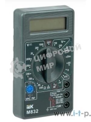 Мультиметр IEK TMD-2S-832 цифровой Universal M832