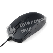 Мышь проводная Гарнизон GM-220XL черный, 1000 dpi, USB, кнопки - 3