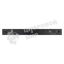 Коммутатор D-Link DGS-1250-28XMP/A1A, L2 Smart Switch with 24 10/100/1000Base-T ports and 4 10Gbase-X SFP+ ports (24 PoE ports 802.3af/802.3at (30 W), PoE Budget 370W).16K Mac address, 802.3x Flow Control, 4K
