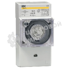 Таймер ТЭМ181 аналоговый 16А 230В на DIN-рейку IEK