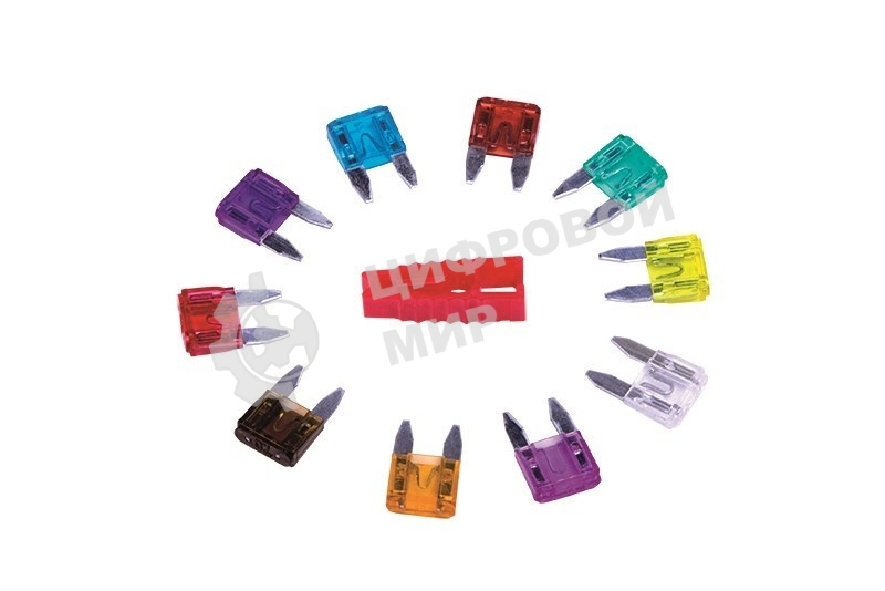 Набор автомобильных предохранителей Rexant 