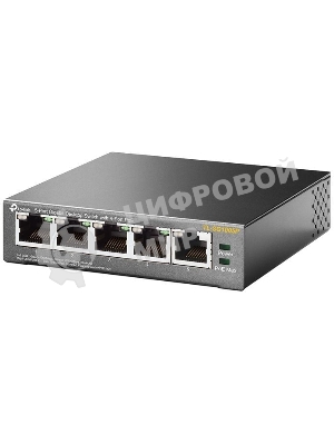 Коммутатор TP-Link SMBTL-SG1005P 5-портовый гигабитный настольный коммутатор с 4 портами PoE SMB 56W