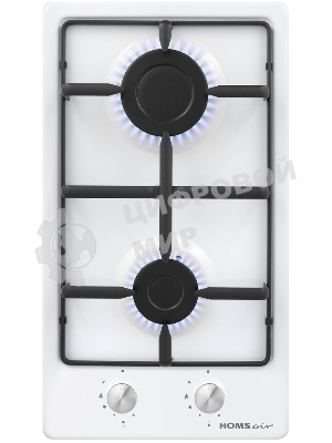 Газовая варочная панель HOMSair HGE323GCWH