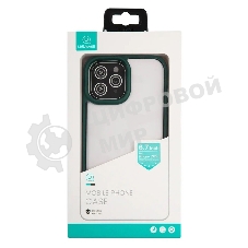 Чехол для Apple iPhone 13 Pro Max Usams US-BH771 прозрачный/зеленый (УТ000028123)