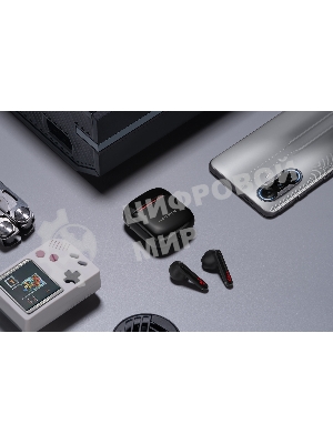 Игровая гарнитура TWS Edifier Hecate GM3 Plus черный, вкладыши, Bluetooth, до 5.5 ч