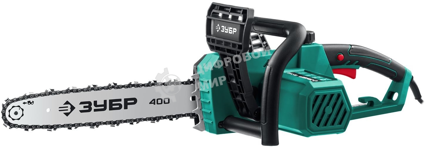 Пила цепная электрическая ЗУБР 2000 Вт, 40 см шина