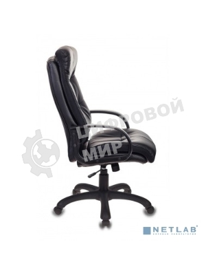 Кресло Бюрократ CH-824B/LBLACK черный, экокожа