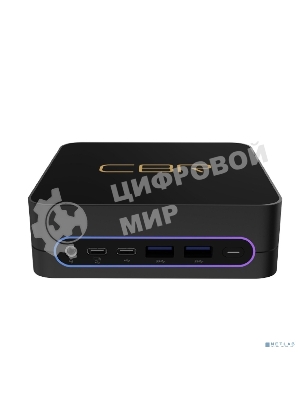 Мини ПК CBR MiniPC-DT002 (Intel i5-1235U/16Gb DDR4/512Gb SSD PCIe/W11Pro/2 х USB 2.0, 2 х HDMI, 2 х USB 3.2, USB-C 3.0, USB-C 2.0, 3.5мм Combo Jack, RJ-45, VESA)