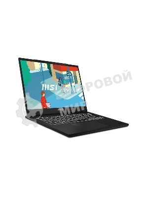 Ноутбук MSI Modern 14H Core i5-13420H 14” 16:10 FHD+ (1920x1200), 60Hz IPS DDR4 16Gbx1 Iris Xe Graphics 512Gb SSD 3cell (53.8Whr) 1.6kg Single backlight (White) Win 11 Pro,1y Black KB Eng/Rus
