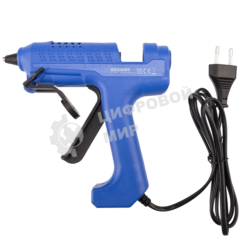 Клеевой пистолет Rexant, 100 Вт, Ø11 мм, ProfiMax, блистер